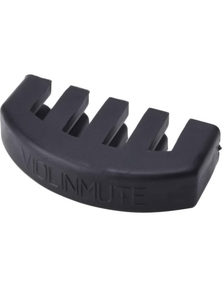 Silenciador de Violín 4/4 eBoot de Goma Negro