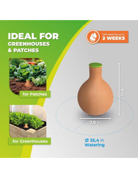 Sistema de Riego BioGreen Hydro MAX M | 3.03 L | Ecológico