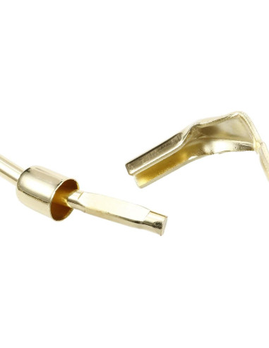 Arpa de Lámpara uxcell 30,48 cm Latón Pulido Moderno