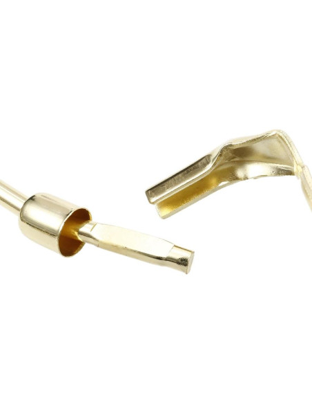 Arpa de Lámpara uxcell 30,48 cm Latón Pulido Moderno