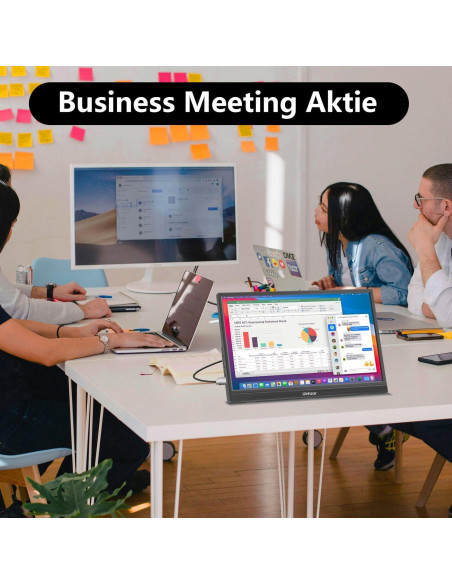 Monitor Táctil 14" Ulrhzar FHD 1920x1080 USB-C HDMI