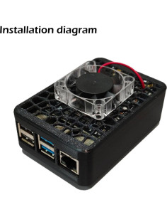 Funda de Plástico AURSINC Radioberry con Ventilación 2