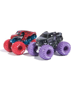 Camiones Monstruo Marvel Monster Jam 1:64 Spider-Man vs Black Panther 2
