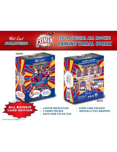 Caja de Cartas de Comercio Lamine Yamal 2024 - 5 Autógrafos 2