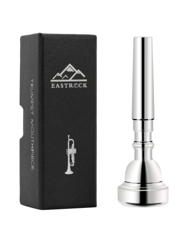 Boquilla de Trompeta 5C EastRock Plateada para Bb