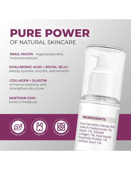 Suero de Mucina de Caracol Caresilk 100 ml - Hidratante Avanzado Suero de Mucina de Caracol Caresilk 100 ml - Hidratante Avanzado