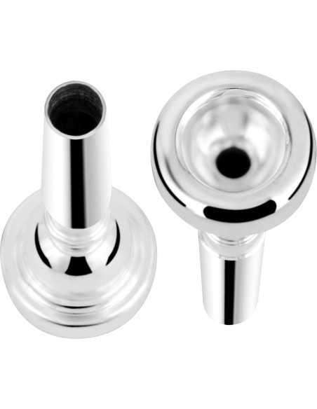 Boquilla de Trompeta 5C EastRock Plateada para Bb