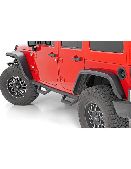 Guardabarros LED Rough Country para Jeep Wrangler JK 07-18