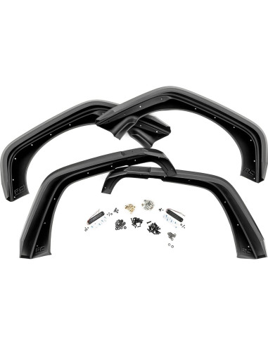 Guardabarros LED Rough Country para Jeep Wrangler JK 07-18