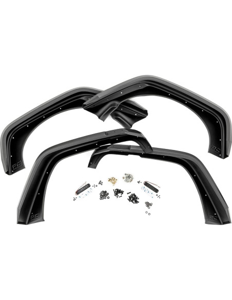 Guardabarros LED Rough Country para Jeep Wrangler JK 07-18