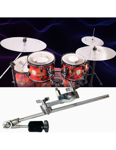 Brazo de Platillo Tceapoo CC39 33 cm Soporte de Batería