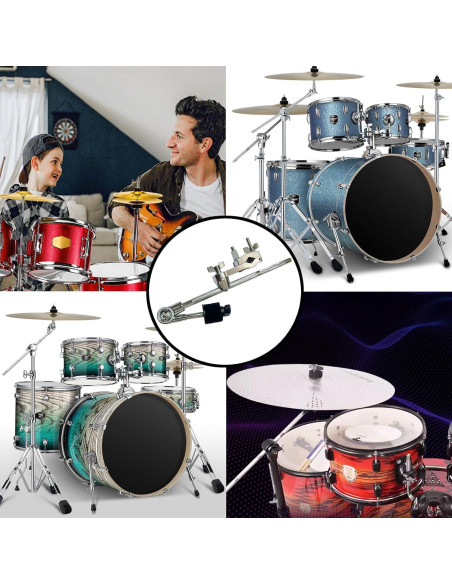 Brazo de Platillo Tceapoo CC39 33 cm Soporte de Batería