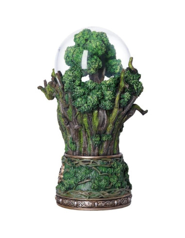 Bola de Nieve Barbalarga Nemesis Now 22.5 cm Resina Verde