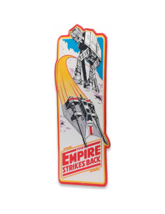 Cartel Metal Star Wars El Imperio Contraataca 24x48 cm 2