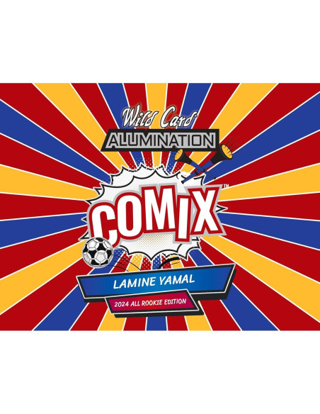 Caja de Cartas de Comercio Lamine Yamal 2024 - 5 Autógrafos