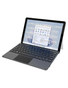 Teclado Bluetooth Arteck para Surface Go 4/3/2 Ultra Delgado