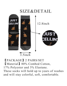 Calcetines Just Cellin para Violonchelistas - Talla Única 2
