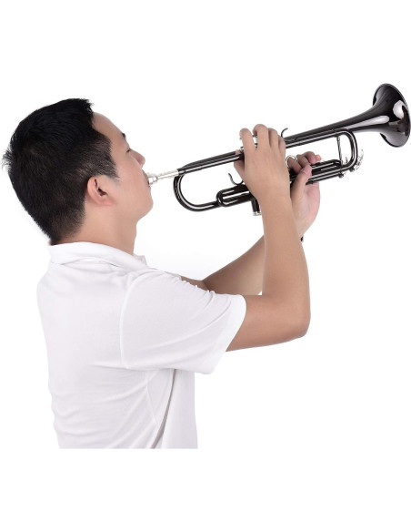 Trompeta LeSage Bb Estándar para Principiantes con Accesorios
