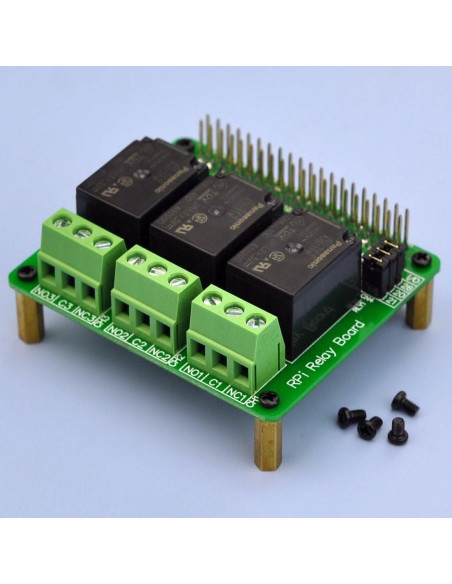 Módulo de Relé de Potencia Electronics-Salon para Raspberry Pi
