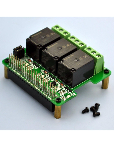 Módulo de Relé de Potencia Electronics-Salon para Raspberry Pi