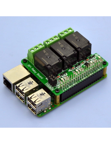 Módulo de Relé de Potencia Electronics-Salon para Raspberry Pi