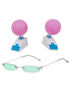 Gafas Saiki Kusuo + Clip de Pelo Anime La Vida Desastrosa