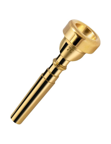Boquilla de Trompeta 7C - Latón Baño Oro - Accesorios