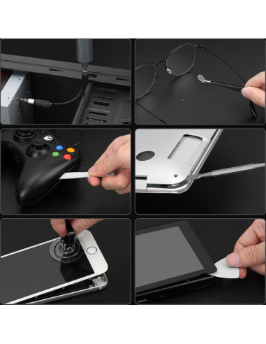 Destornillador Eléctrico STREBITO 155 Piezas Precisión