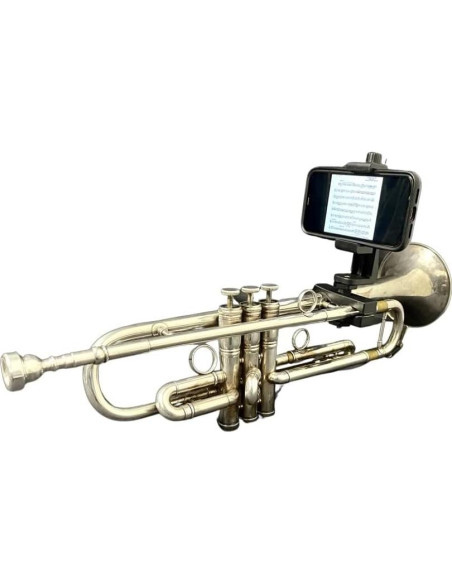 Gripophone Lyre para Trompeta - Soporte para Smartphone