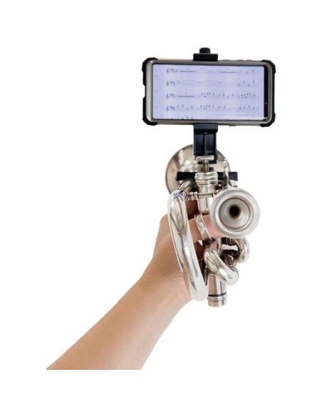 Gripophone Lyre para Trompeta - Soporte para Smartphone