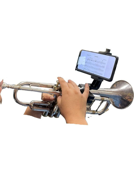 Gripophone Lyre para Trompeta - Soporte para Smartphone