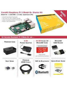 CanaKit Raspberry Pi 3 B+ Kit Inicio 32 GB Caja Premium 2