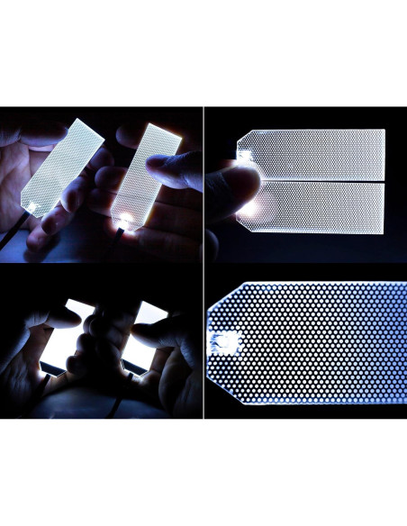 Luces LED Flexibles para Casco Iron Man y Batman - RGB