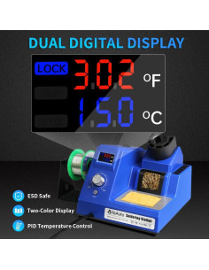 Estación de Soldadura TOAUTO DS90 90W Pantalla Digital 2