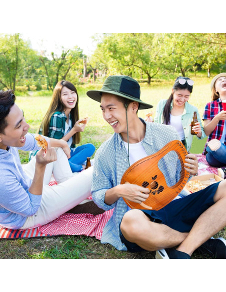 Arpa de Lira 19 Cuerdas Rosa Caoba Portátil con Bolsa