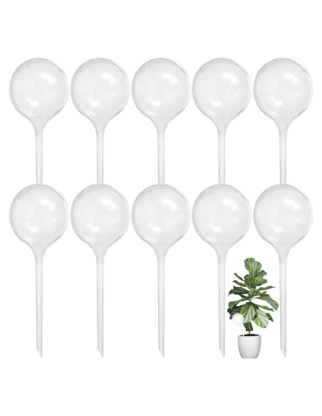 10 Esferas de Riego Jgalnim 25cm para Plantas Automáticas