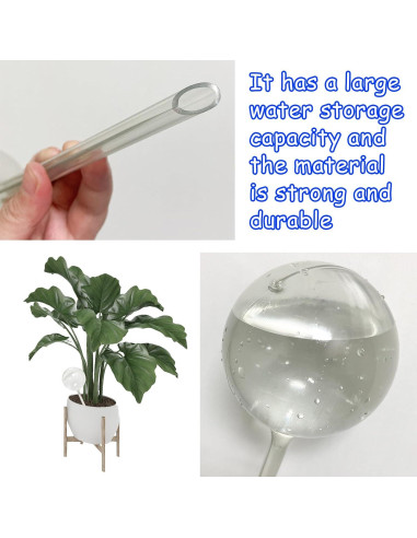 10 Esferas de Riego Jgalnim 25cm para Plantas Automáticas