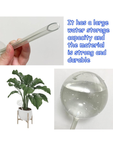 10 Esferas de Riego Jgalnim 25cm para Plantas Automáticas