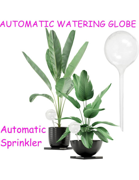 10 Esferas de Riego Jgalnim 25cm para Plantas Automáticas