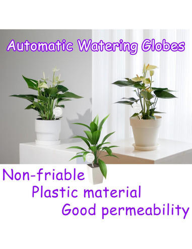 10 Esferas de Riego Jgalnim 25cm para Plantas Automáticas