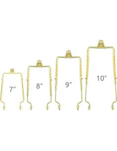 Soporte Ajustable para Pantalla de Lámpara GIGIVOSHA 17-25 cm 2