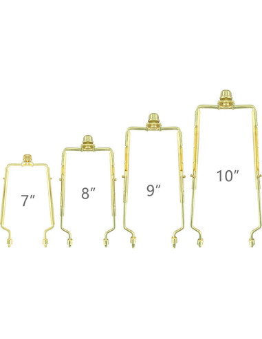 Soporte Ajustable para Pantalla de Lámpara GIGIVOSHA 17-25 cm