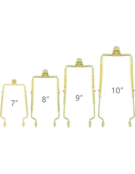 Soporte Ajustable para Pantalla de Lámpara GIGIVOSHA 17-25 cm