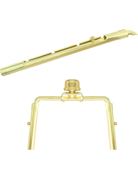 Soporte Ajustable para Pantalla de Lámpara GIGIVOSHA 17-25 cm