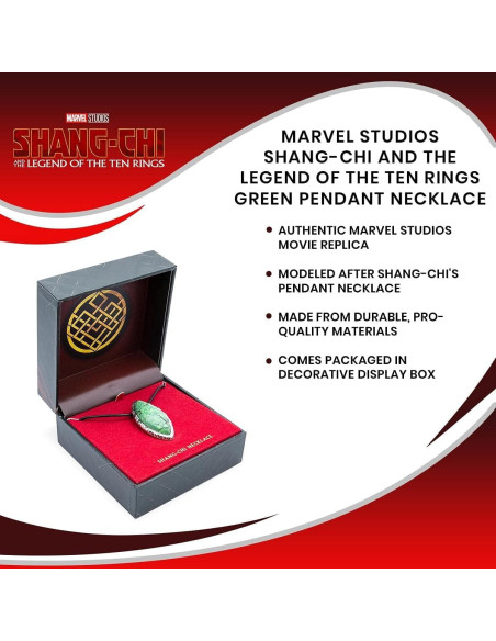 Collar Colgante Verde Shang-Chi Marvel Studios Replica