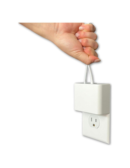 Cerradura de Cargador Permaplug 20W USB-C y USB-A 3,05m