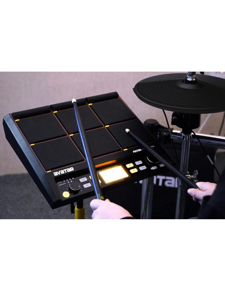 Pad de Percusión PD705 HXW 9 Pads 592 Sonidos USB MIDI