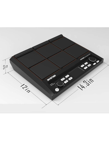 Pad de Percusión PD705 HXW 9 Pads 592 Sonidos USB MIDI