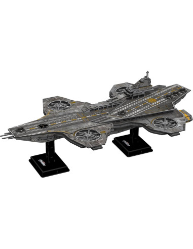 Rompecabezas 3D 4D Cityscape Marvel Helicarrier 220 Piezas