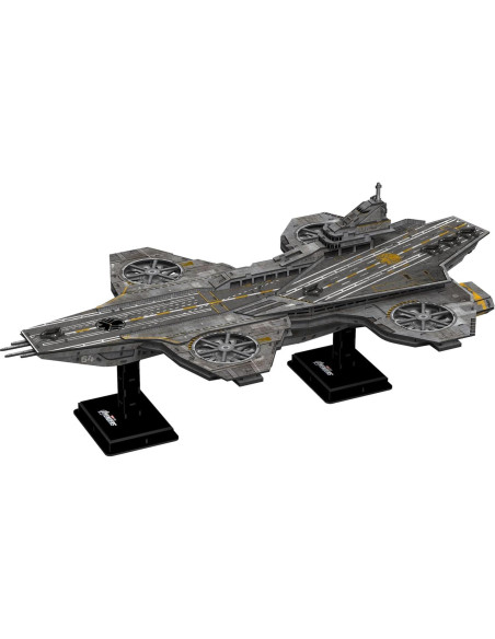 Rompecabezas 3D 4D Cityscape Marvel Helicarrier 220 Piezas Rompecabezas 3D 4D Cityscape Marvel Helicarrier 220 Piezas